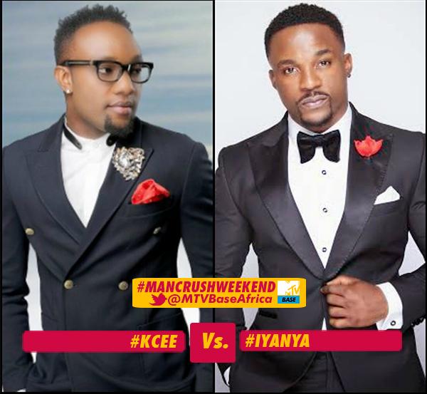 MTVBaseAfrica's tweet photo. Let's just Be honest, let's just be real, who is your ManCrush, #ManCrushWeekend. #Kcee Vs #Iyanya? http://t.co/NVKC9RUPPP