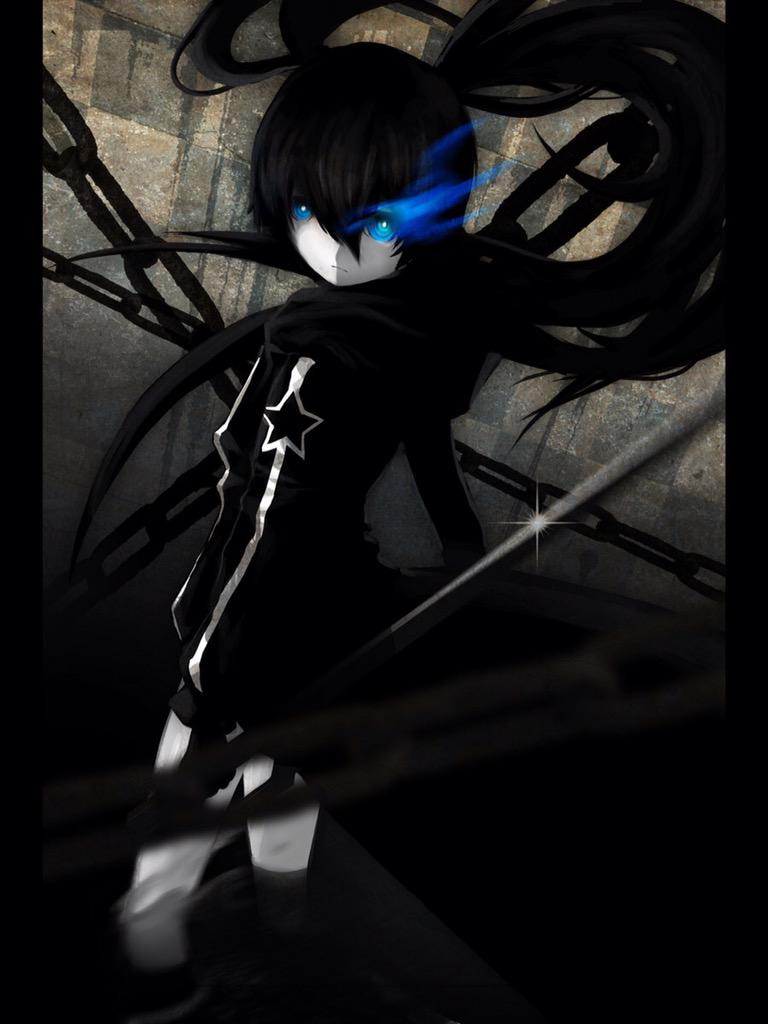DatBadassBRS's tweet image. [Looks at you as her eye turns bright glowing blue, her sword out ready to strike]