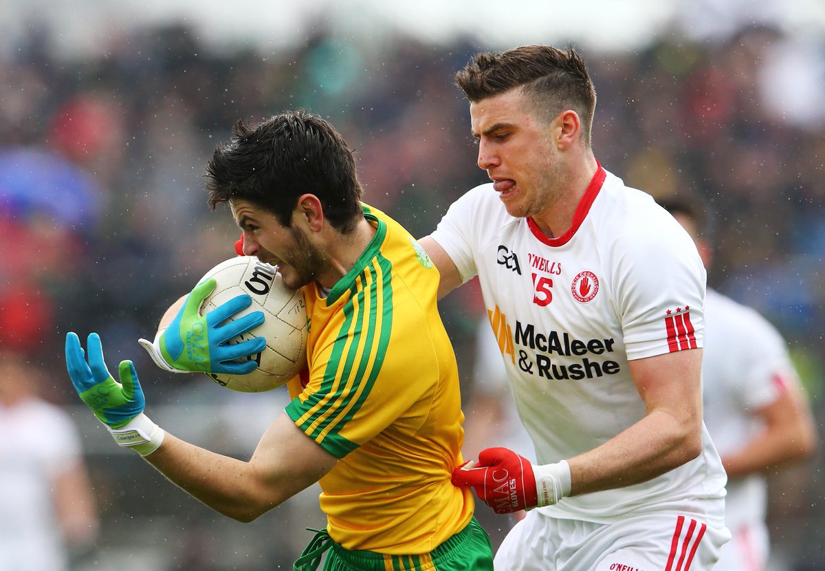 bbcchampionship's tweet photo. #Donegal 1-13 #Tyrone 1-10 
Tune in to BBC2NI &amp;
Radio Ulster 1341MW
for #BBCGAA post match analysis http://t.co/Ej066JZMaC
