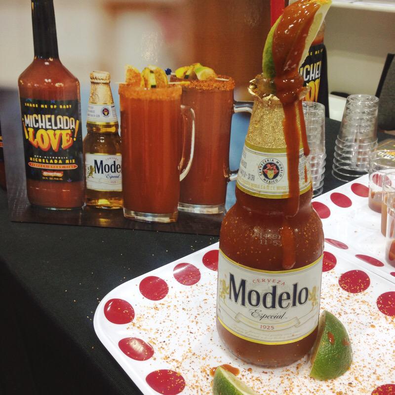 thekittchen's tweet image. Micheladas are the new brunch cocktail! Come visit @Ketchonfire booth 8072 at the #NRAShow