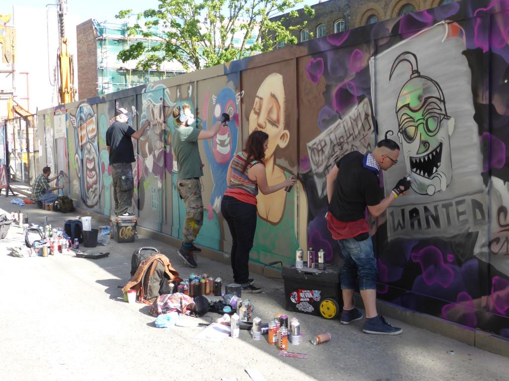 Ldncallingblog's tweet photo. What do you do when @kristiandouglas has a birthday? #paintjam obvs. http://t.co/vLMNwGQulJ http://t.co/8AvPl3unEv