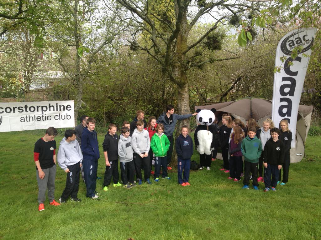 DADarnit's tweet photo. @CorstorphineAAC CSSAL team before a very wet day at East Kilbride. Lots of wins.  Well done to all. http://t.co/cQSIbKWAd4