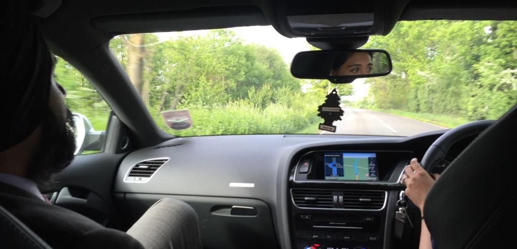 DigitalPhamcist's tweet photo. With @shergillhss Being chauffeured around by @YasminKarsan 😀👍
#npasteppingup
#backseattweeter http://t.co/5FW2nZnTsC