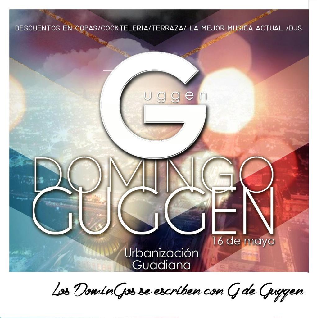 PubGuggen's tweet photo. La mejor estampa del #Domingo.
Ven a la #Urba!
Y no te olvides de la copita sagrada en #Guggen! http://t.co/gLhG6pydK6