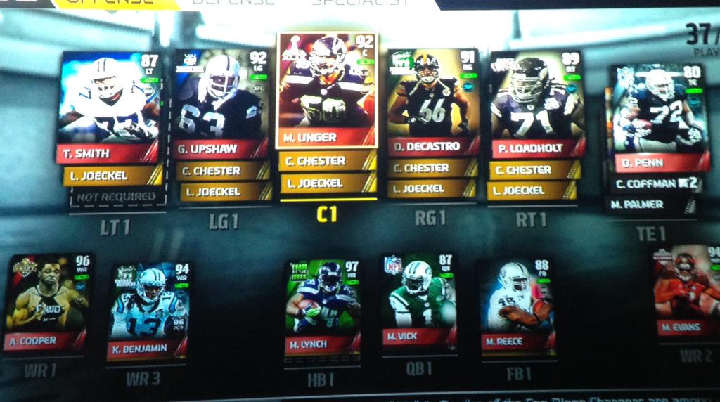 iplaymut1's tweet photo. Who wants to buy my team? You give me an offer. Please rt. *Visa Only #Xbox360 #madden http://t.co/OAkPXomYwN