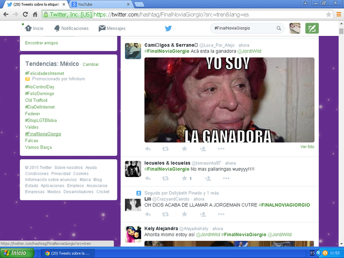 mexico te ama <3 @JordiWild  #FinalNoviaGiorgio http://t.co/ZPFNnjdP4w<a href="/tag/finalnoviagiorgio"class="tags">#FinalNoviaGiorgio</a>