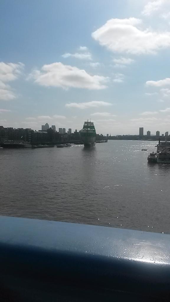 FloPreux's tweet photo. @sailchacha she looked good when she sailed in earlier this week. http://t.co/4BJFNaVI4U