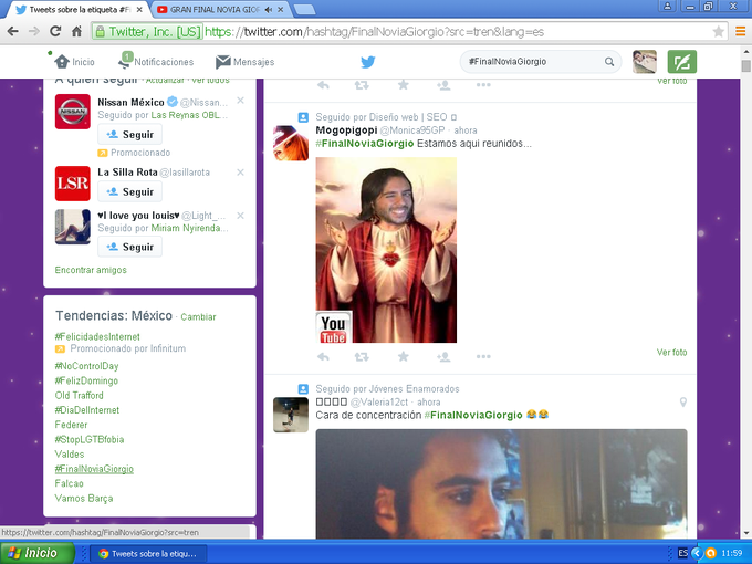 TT EN MEXICO MEXICO TE AMA @JordiWild #FinalNoviaGiorgio http://t.co/JCOWEUCenF<a class="tags" target="_blank" title="On Twitter" href="/?out=eyJ0eXAiOiJKV1QiLCJhbGciOiJIUzUxMiJ9.eyJpYXQiOjE3MjY3MzUxMTIsImlzcyI6InR3cG9ybnN0YXJzLmNvbSIsIm5iZiI6MTcyNjczNTExMiwiZXhwIjoxNzU4MjcxMTEyLCJyZWRpcmVjdF91cmwiOiJodHRwczovL3R3aXR0ZXIuY29tL0pvcmRpV2lsZCJ9.odRZOGgBXtkja1w5wVa5gCNKOohCyNFXzpOYeri6CebOPCXKtxfi71uMchkltDKdvQGm24-DbAze2pT03cPnqw">@JordiWild</a><a href="/tag/finalnoviagiorgio"class="tags">#FinalNoviaGiorgio</a>