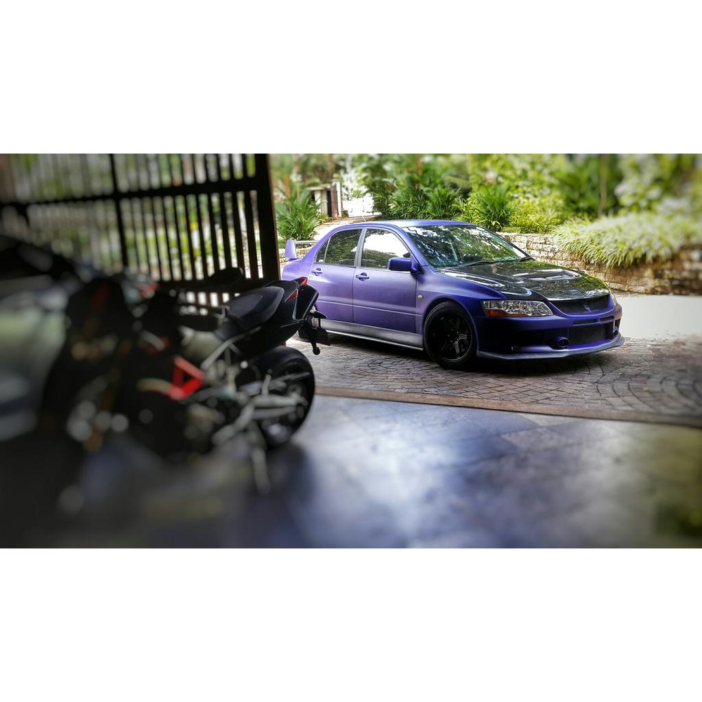 archanabykuvini's tweet image. #evolution7 #LANCEREVOLUTION #Mitsubishi #JDM #mybabe #matteblue