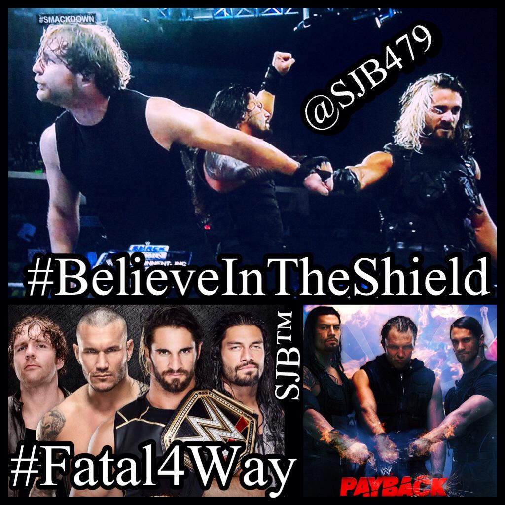 SJB479's tweet photo. RT if you'll always #BelieveInTheShield and want to see a reunion at #WWEPayback of this amazing faction! #MyEdit 👊🙏 http://t.co/TU1aDHA1dH