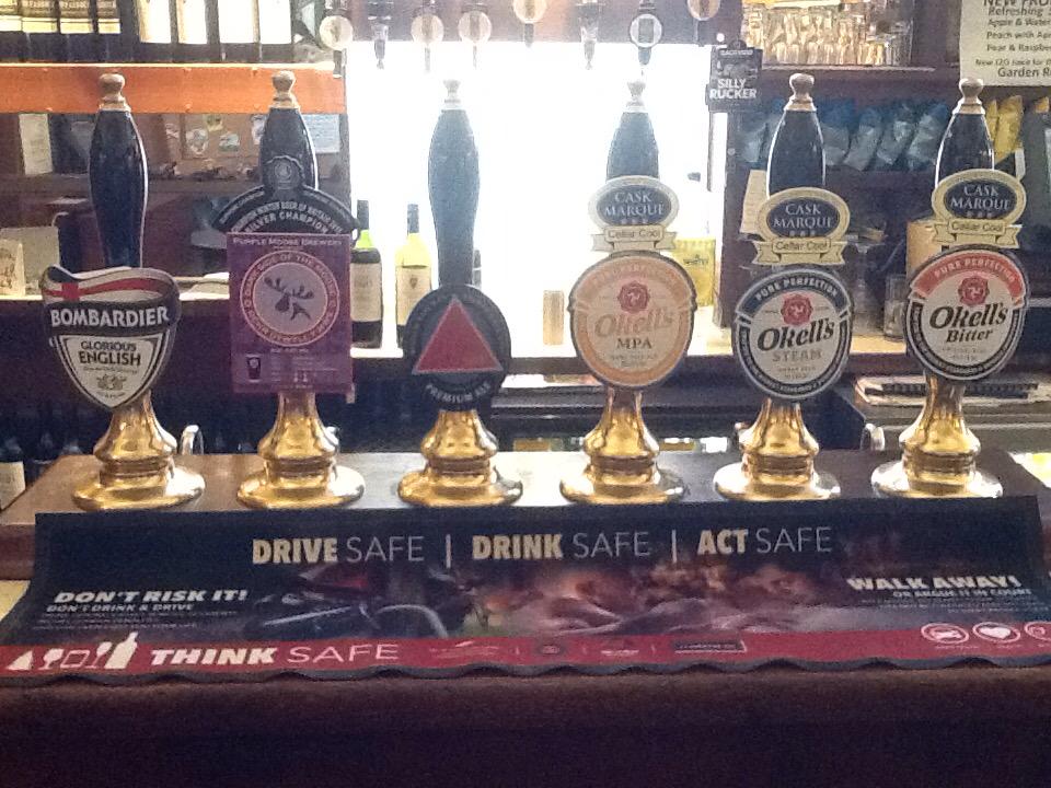 Last firkin of these Guest Ales. Camerons Strongarm next on with two others to follow.