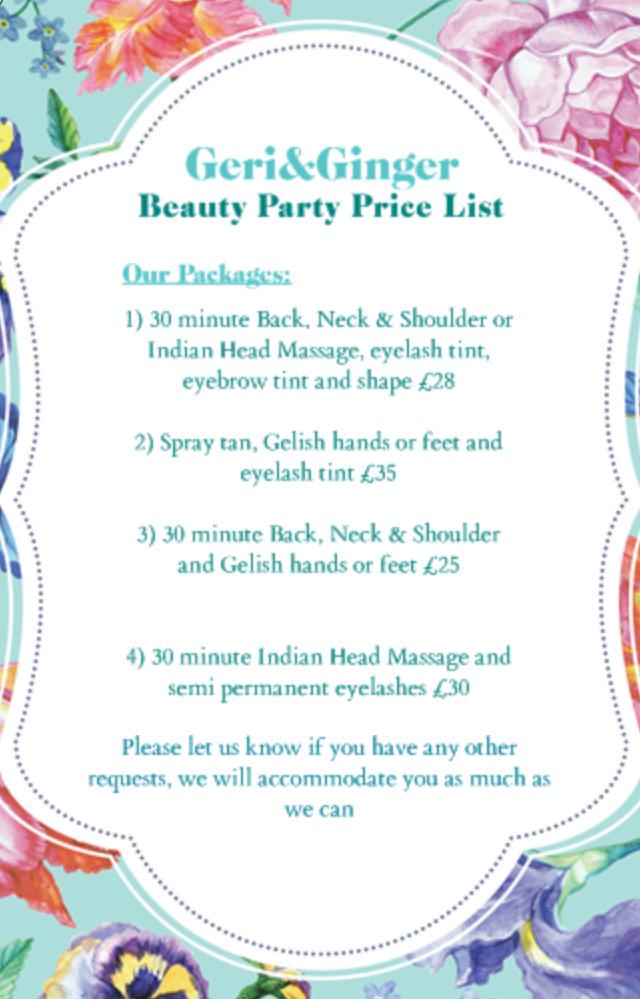 Geri_SpaTherapy's tweet photo. Follow my new venture for great deals on pamper parties! https://t.co/sVkCyDNDRa #hornchurch #romford #pamper #beauty http://t.co/pPdVlJvWXa