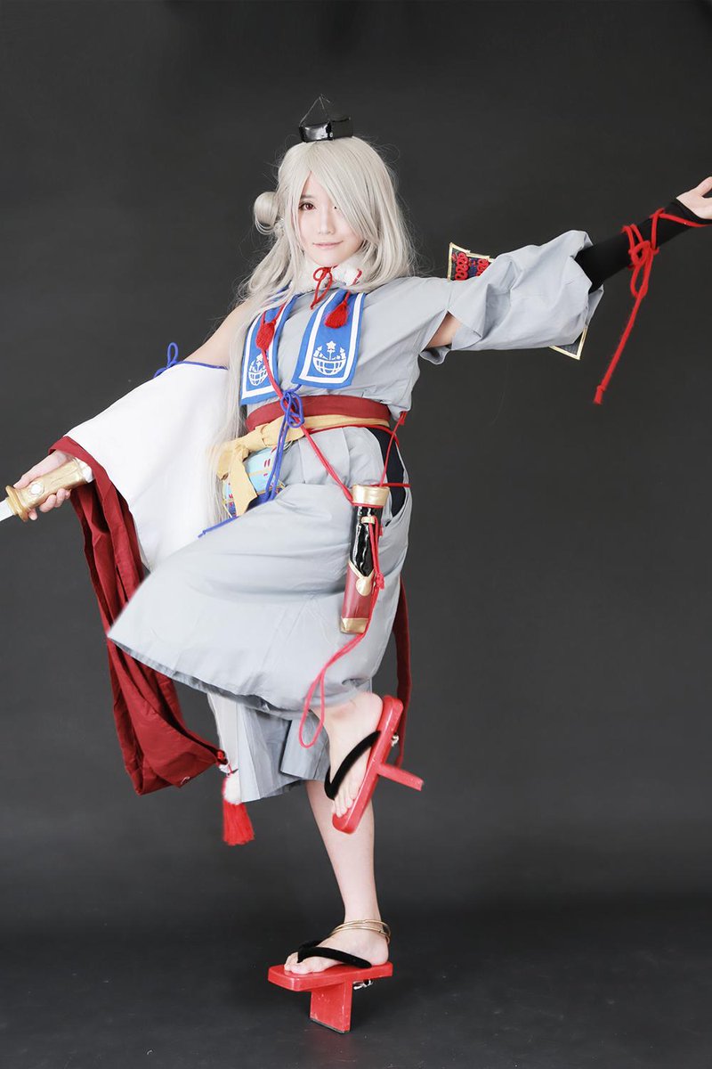 コスプレ 刀剣乱舞 今剣 一本下駄セット - コスプレ コスプレ 刀剣乱舞 今剣 一本下駄セット - コスプレ