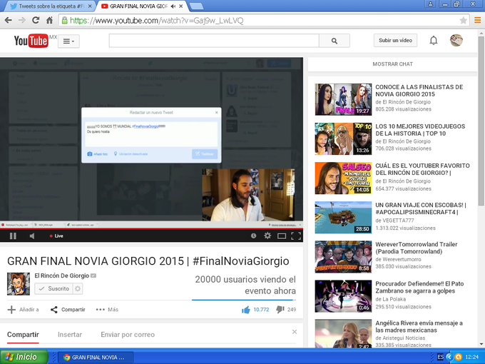 20k en youtube #FinalNoviaGiorgio @JordiWild http://t.co/9tgg5hjZcC<a href="/tag/finalnoviagiorgio"class="tags">#FinalNoviaGiorgio</a><a class="tags" target="_blank" title="On Twitter" href="/?out=eyJ0eXAiOiJKV1QiLCJhbGciOiJIUzUxMiJ9.eyJpYXQiOjE3MjY3MzUxMTQsImlzcyI6InR3cG9ybnN0YXJzLmNvbSIsIm5iZiI6MTcyNjczNTExNCwiZXhwIjoxNzU4MjcxMTE0LCJyZWRpcmVjdF91cmwiOiJodHRwczovL3R3aXR0ZXIuY29tL0pvcmRpV2lsZCJ9.6XOATrstvEGpSanbKV8XdaWQbaXlT74HCsNd9nYzLoaxZfZVIZVeaLRqG4zAmCM6td_ovluNK9g9tEHaja-npA">@JordiWild</a>