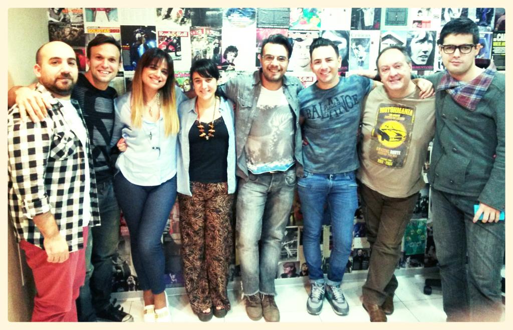 patopritzker's tweet photo. Ayer tuvimos otro programón en @RadioyPunto @EmilioYapor @carlaliguori @HorusElMusical  @ManuelGermano @ChapeauOk http://t.co/C4bLhsqa0Q
