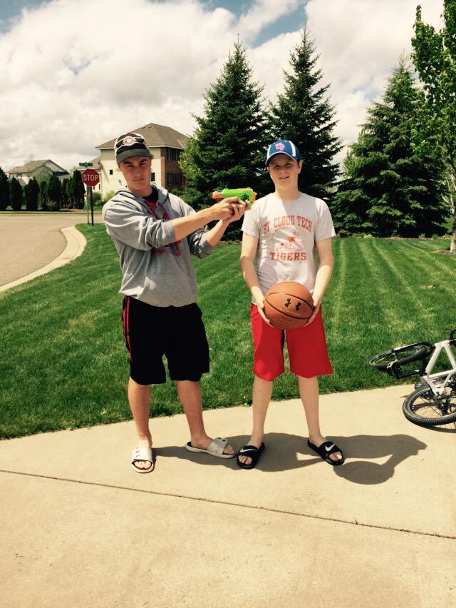 trev_corn's tweet photo. @trev_corn from Beaner and the Boys kills Nick Schafer from dark night #boydoingwork http://t.co/bLqbH0J4hG