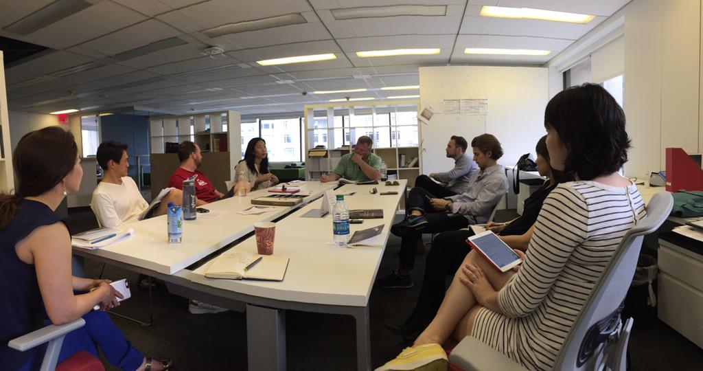 brannonmc's tweet photo. Have loved meeting with this group studying theology &amp; entrepreneurship over the past 3 months. @RedeemerCFW http://t.co/bc7S5xUYWd
