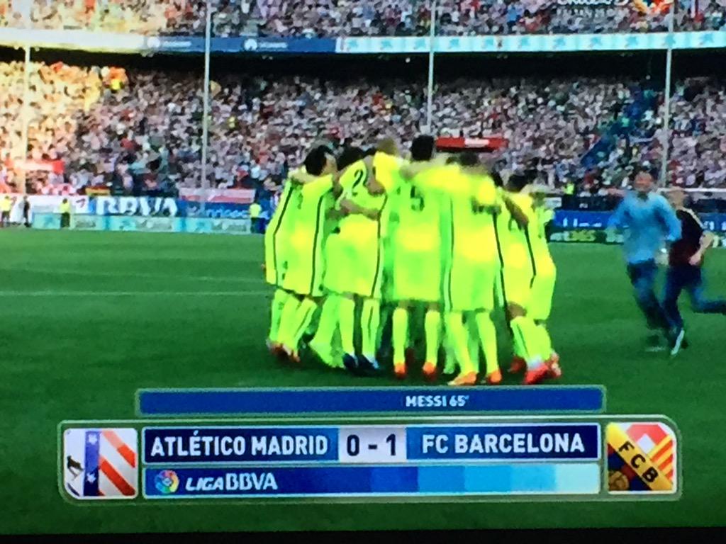 el10blaugrana's tweet photo. El FC Barcelona gana su QUINTA liga de las últimas 7. El mejor equipo del mundo. ¡CAMPEONES! http://t.co/0iZwN5To5m