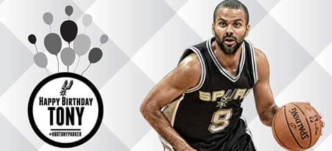 HAPPY BIRTHDAY  TONY PARKER 
cc 