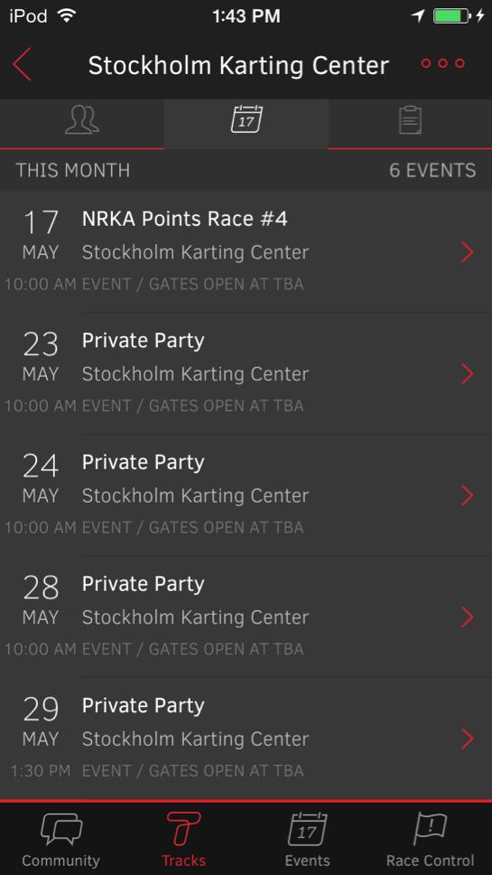 Tracks_United's tweet photo. Stockholm Karting Center fans, download the @Tracktivity  app for free to stay up to date with event updates! http://t.co/hnkhpWTM12