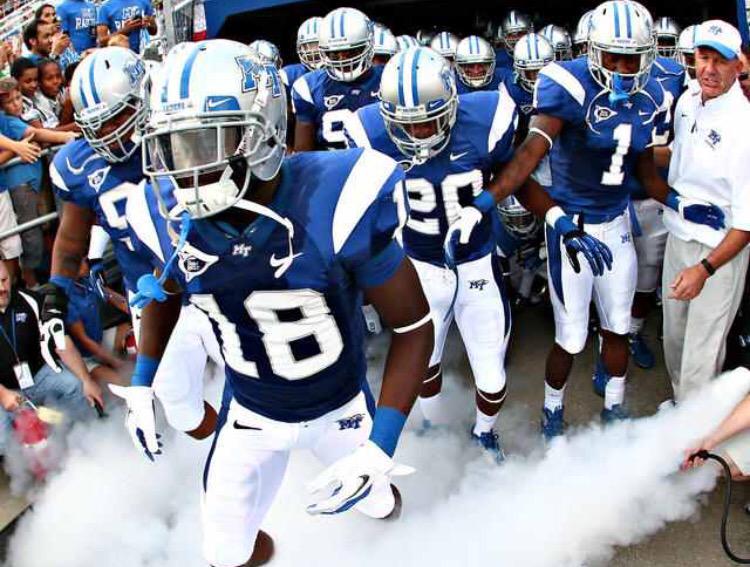 I wanna thank middle Tennessee for my seventh offer go blue raiders 🔵⚪️🔵⚪️