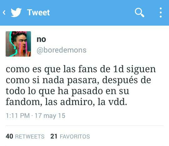 Nahir_Taboada_'s tweet photo. "el fandom mas fuerte se cayo y se levanto mas fuerte que nunca"
#NoControlDay http://t.co/tHLELDgVIq
