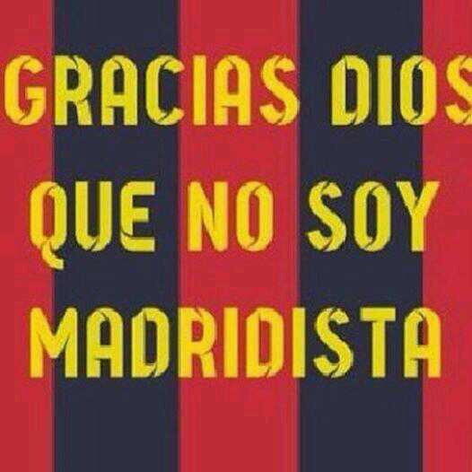 el10blaugrana's tweet photo. ¡Qué duro debe de ser no ser del FC Barcelona! http://t.co/52QAFZW4TI
