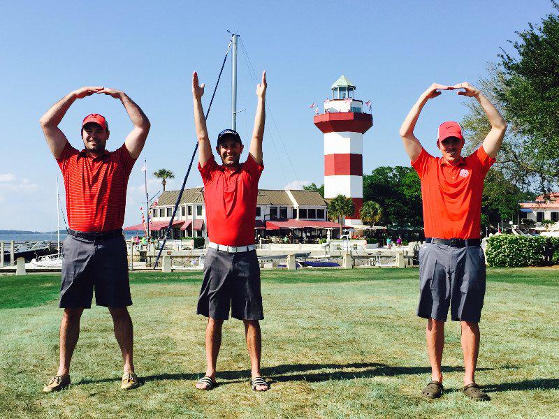 OhioState's tweet photo. O-H-I-O in sunny Hilton Head. http://t.co/dI8D1mdXdH