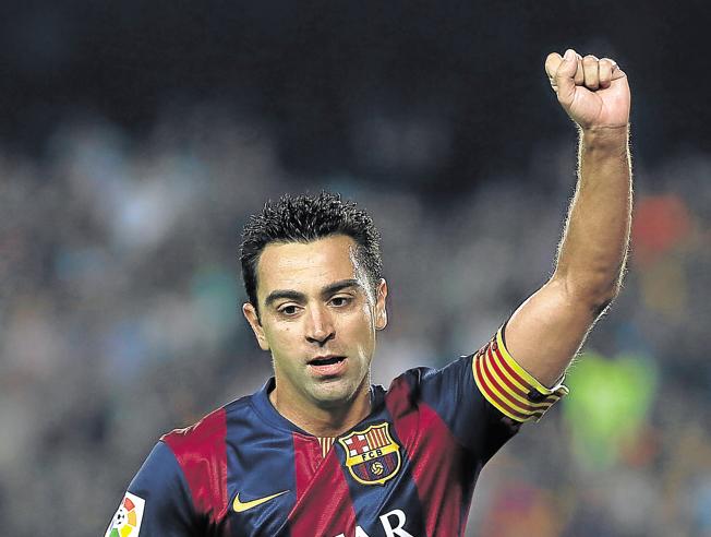 mundodeportivo's tweet photo. Xavi conquista su octava Liga http://t.co/NlGyWBl9ld #SiempreBarça #SiempreXavi http://t.co/rPOKk6Jpfs