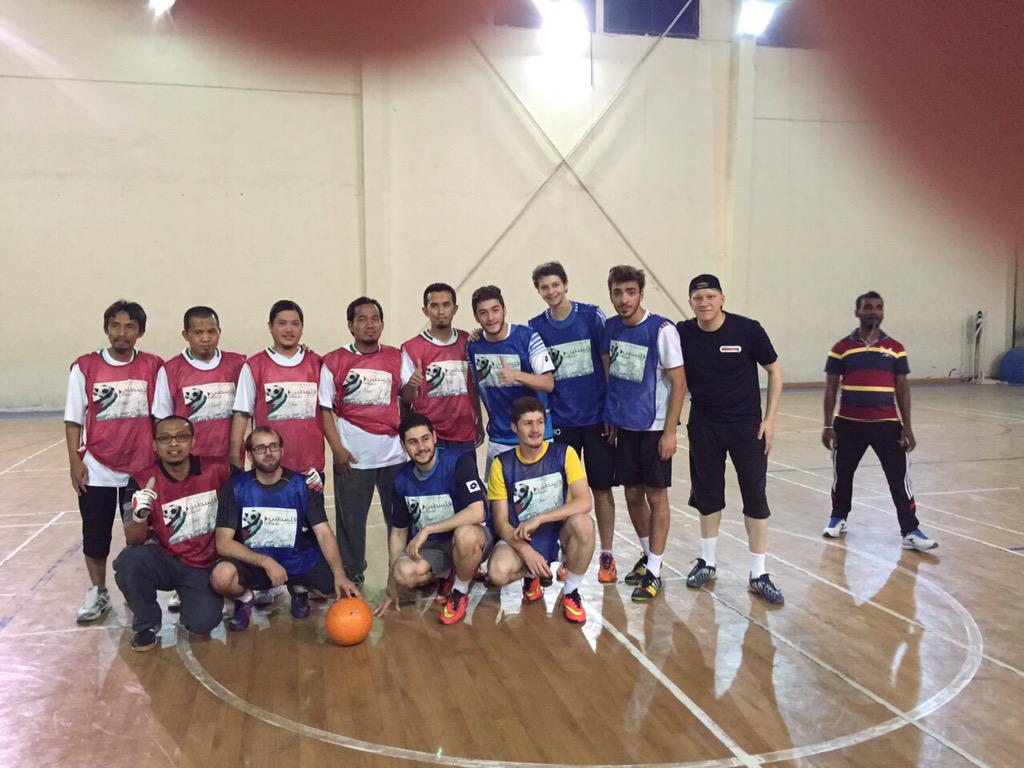 Tetap semangat meski kalah 0:1 dg ikhwah syria #kalah_postur #kalah_stamina
InshaAllah thn depan kita juara!