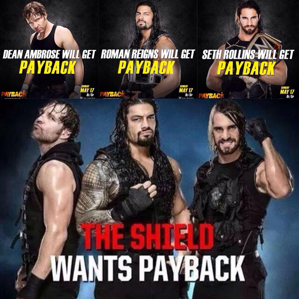 Sonia_S_59's tweet photo. Tonight at #PayBack I am with The Shield 😁😁😁 #DeanAmbrose #RomanReigns #SethRollins ❤️❤️❤️ #BelieveInTheShield 👊👊👊 http://t.co/G9lVEfKRcD