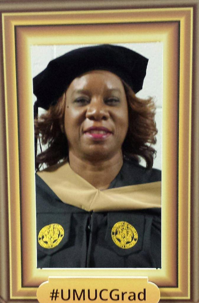 itsjust_Vick's tweet photo. My mama graduates today #UMUCgrad Love you Mama http://t.co/Ft2mKclY5n