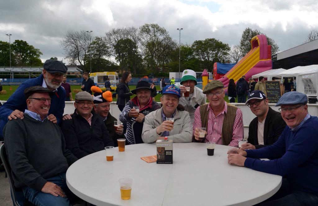 HTFCBeerFest's tweet image. Getting in the spirit of the day.