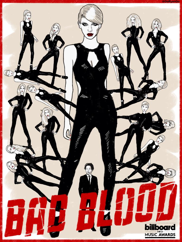 BBMAs's tweet photo. SQUAD GOALS 💯 @taylorswift13 #BADBLOODMUSICVIDEO http://t.co/rDpOvIqPCf