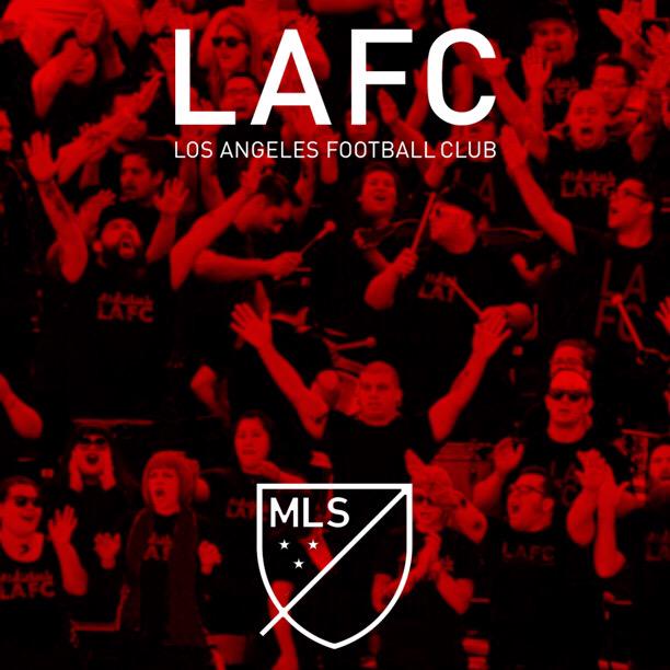 LAFC's tweet photo. We are here. #LAFC #MLS http://t.co/iJ5ipBhh2H