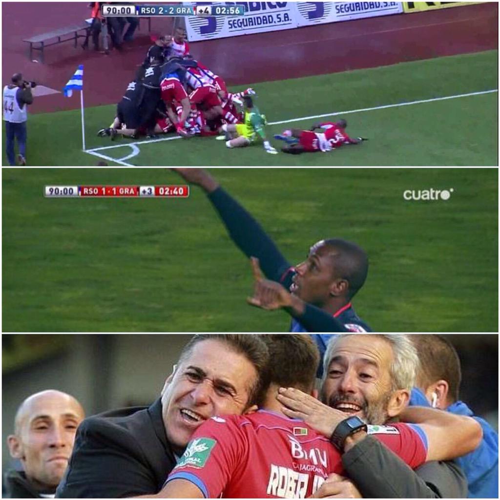 ighalojude's tweet photo. La historia continua...Vamos mi Granada!!Vamos campeon🙌💪👍🙏 http://t.co/cgOmOlbi4R