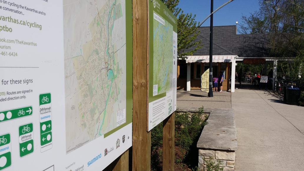 perfectwknds's tweet image. They're OPEN! @LEGnCAS #Ptbo Pedal&amp;amp;Paddle! Right under @silverBeanCafe! On the Bike Trail!