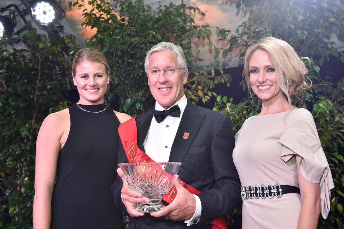 Seahawks's tweet photo. Congratulations to @PeteCarroll on his 2015 induction into the @USC_Athletics Hall of Fame.
#USCHOF #FightOn http://t.co/9KA5xytTFy