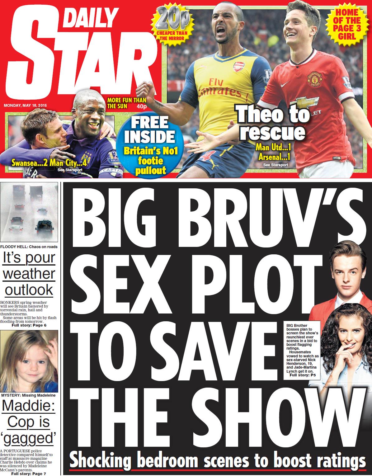 Maddie cop slams McCanns over 'gag': Ex-police boss to fight court ruling - Daily Star 18.5.15 CFPEJhQW0AIQzDb