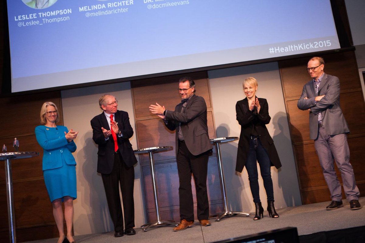 rebeccayu's tweet photo. @MaRSDD #HealthKick2015: @JNJInnovation @melindarichter @Leslee_Thompson @lucienengelen @ePatientDave @docmikeevans http://t.co/zNBCWRi0AA