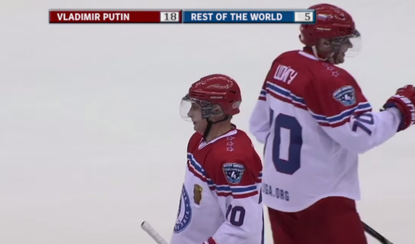 zpavlovskis's tweet photo. Tikmēr, Putins viens pats uzvar visu pasauli. http://t.co/ocoydjbcVa