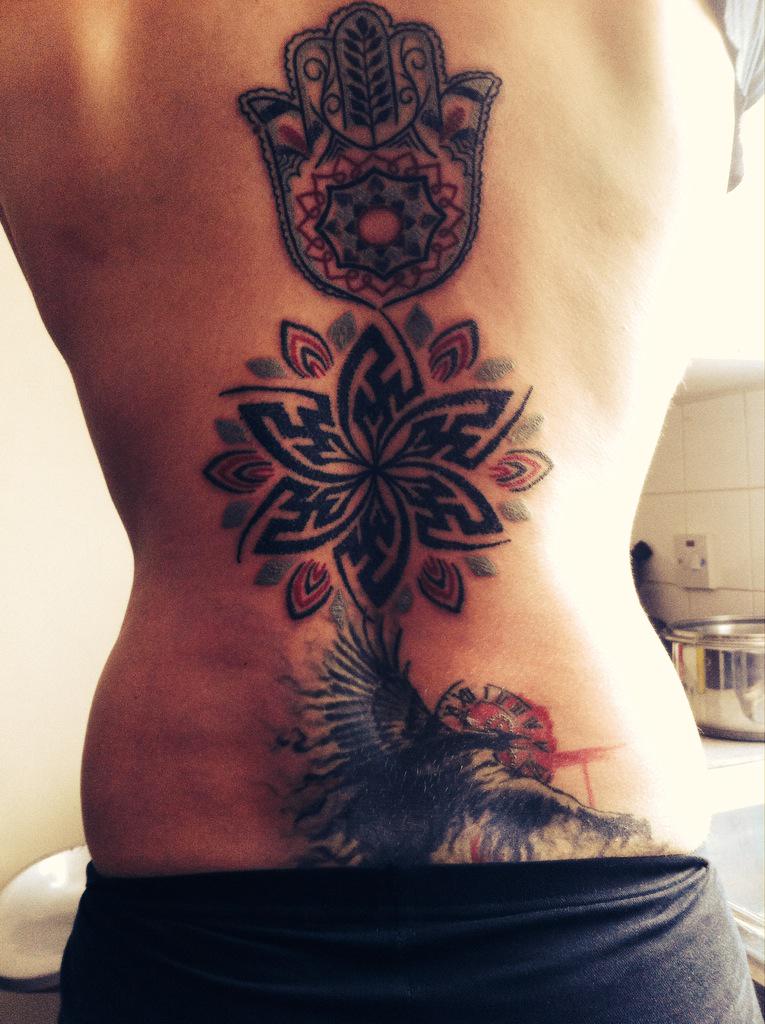 heathermodel26's tweet photo. 2 new inks 😍💋❤️ #ShexyBackTatts #InkedWoman @StudiotrapTatts #TattooModel http://t.co/GXUiOzyj0a