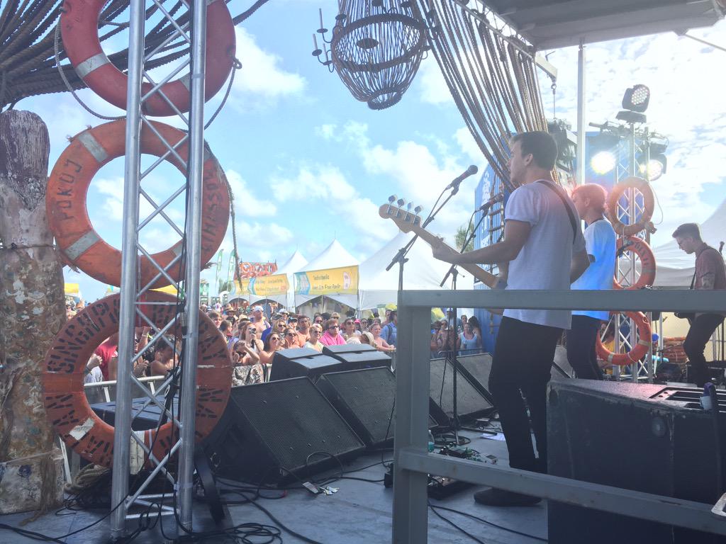 One of <a href="/Spikeball/">Spikeball™ Inc</a>'s favorite bands <a href="/ColonyHouseBand/">colony house</a> killing it at <a href="/Hangoutfest/">Hangout Music Fest</a>!! Great job guys!!