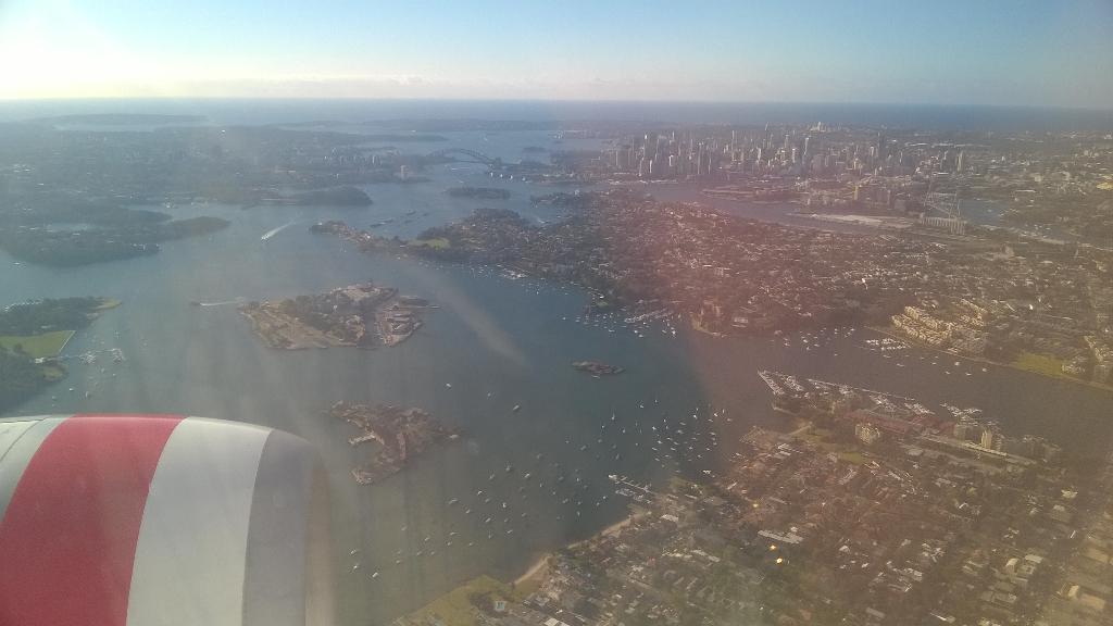 CharlesSevior's tweet photo. Welcome to Sydney. @BigDataRyan @bscottcassell Lots of discussions planned this week in ANZ http://t.co/xvq7Kv7nmN