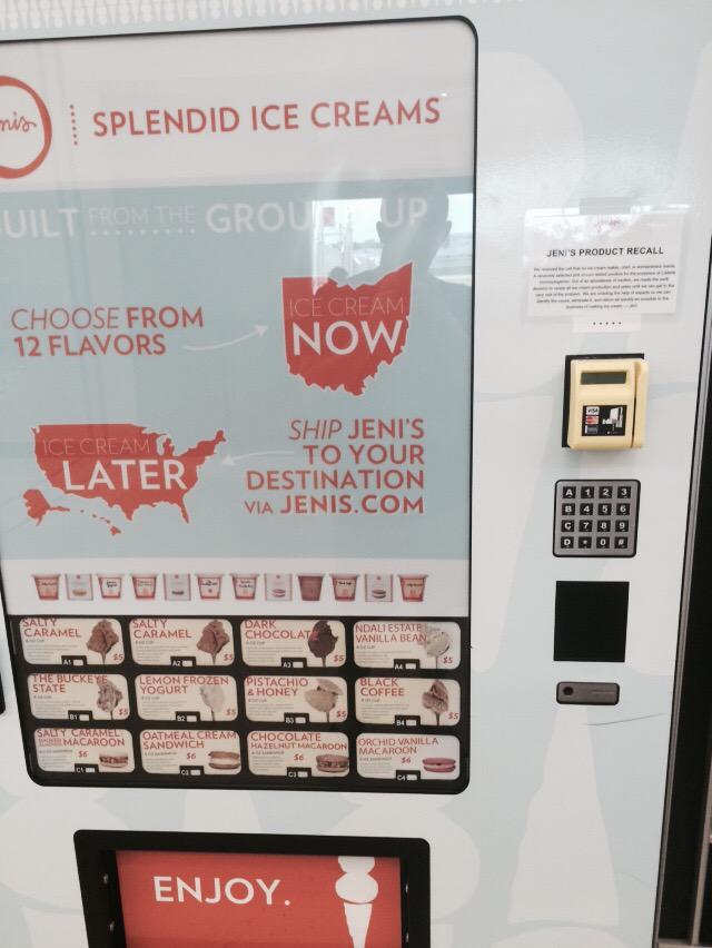 SeanOKeefe's tweet photo. Third @jenisicecreams booth that didn't work. Great job. Wish I could have tried Jeni's... http://t.co/BlHVcjhFWQ