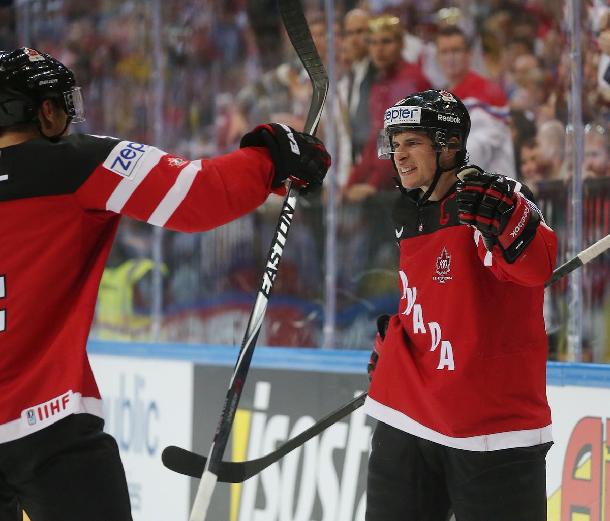 Welcome to the Triple Gold Club, Sid! #IIHFWorlds @HC_Men