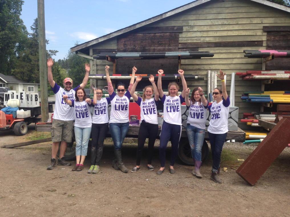 #actsofgood #TELUS <a href="/SRC1943/">Southlands Riding Cl</a>