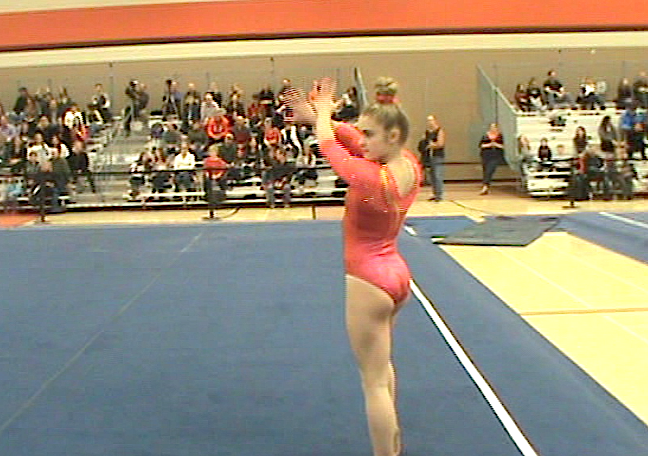 Region5Insider's tweet image. Congrats to @micaeladugan on winning the #JONIT JRC Floor title #R5JONIT @IGIGymnastics @Region5USAG