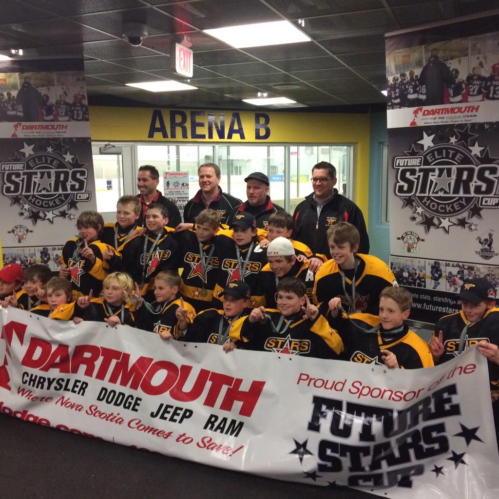 futureStarsCup1's tweet photo. 2003 NB STARS with the win in the gold medal game! http://t.co/hR57lJgyxT