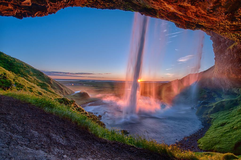 Seljalandsfoss   Waterfall, Iceland